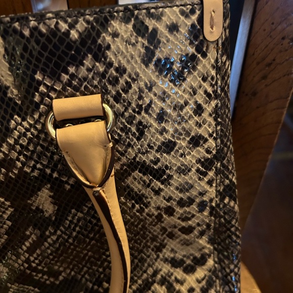 Kate Spade Snakeskin Print Shoulder Bag Purse NWOT - Picture 12 of 13